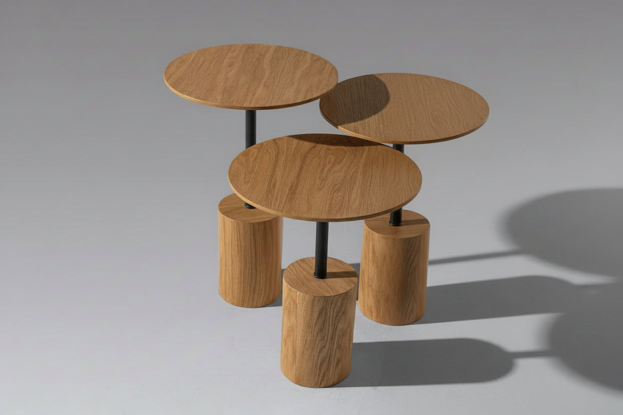 Flint Yan Sehpa Seti