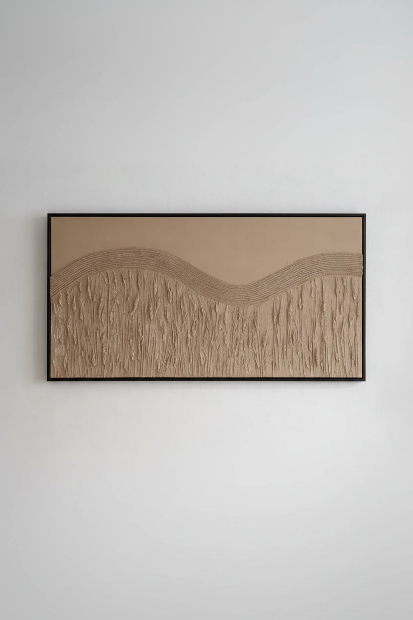 Doğal Dokulu Dekoratif Duvar Tablosu