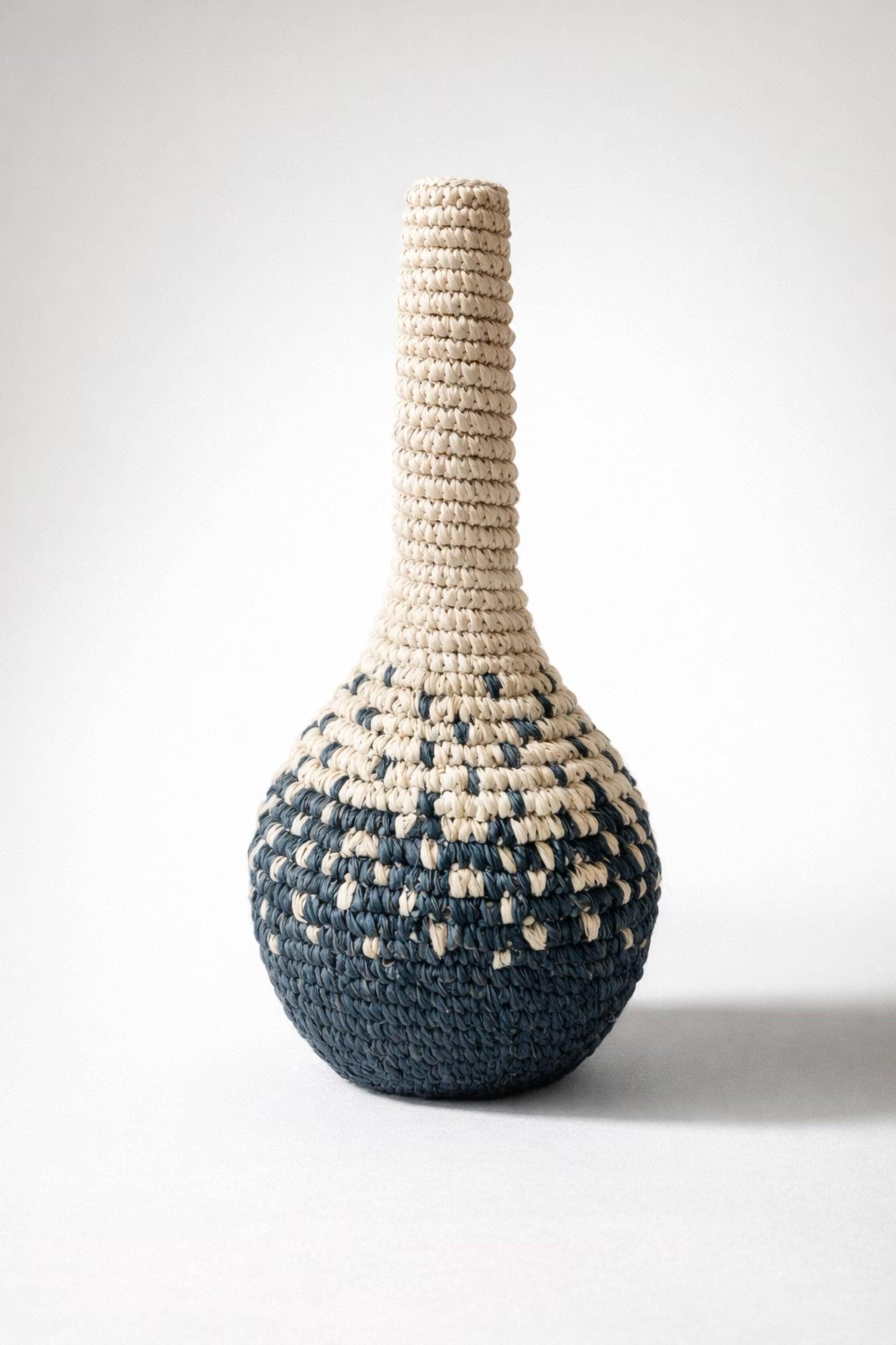 Doğal Hasır Dekoratif Vazo