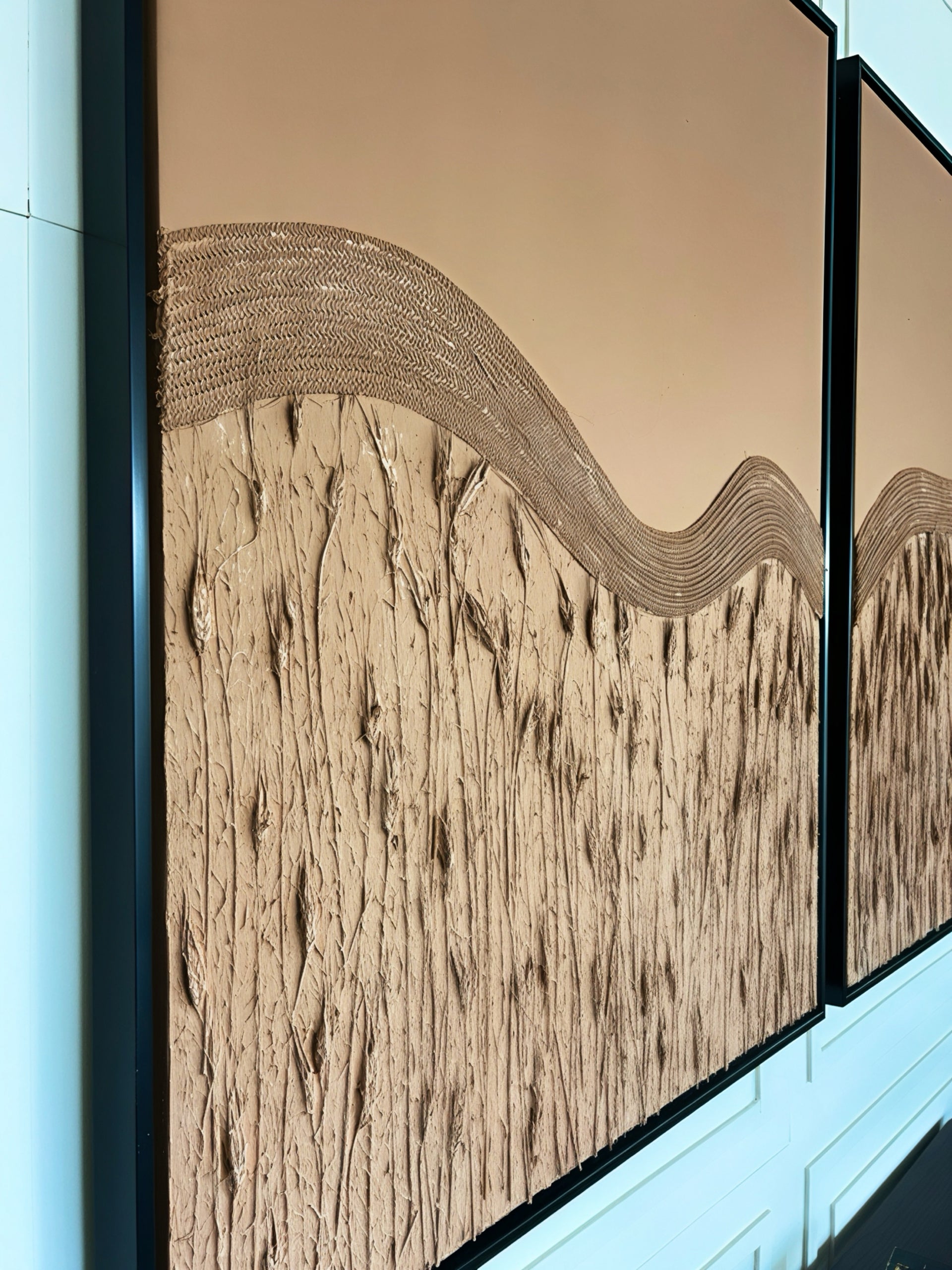 Minimal Dağ Manzaralı Duvar Tablosu