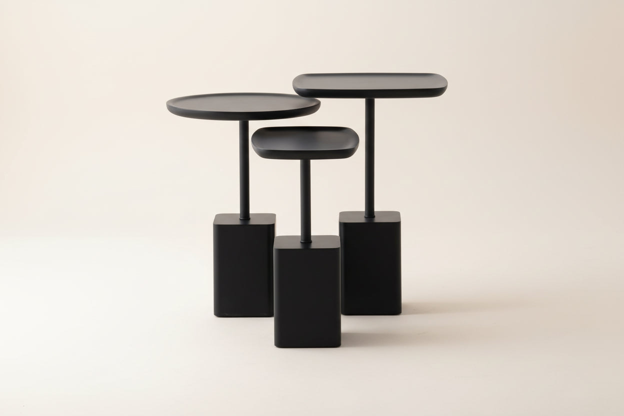 Pebble Yan Sehpa Seti