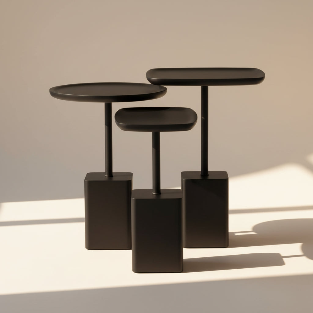 Pebble Yan Sehpa Seti