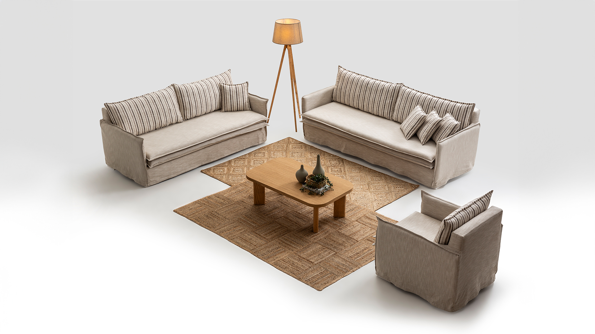 Monaco Sofa Set